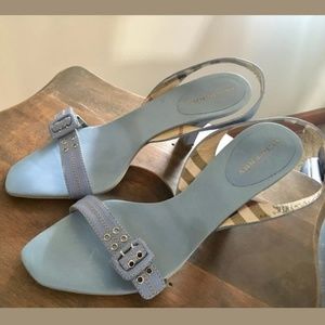 Authentic Vintage Burberry Mule Heels